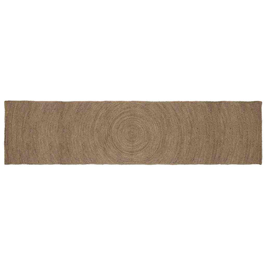 Bereichsteppiche Rechtwinklig Grau 80 x 400 cm Jute