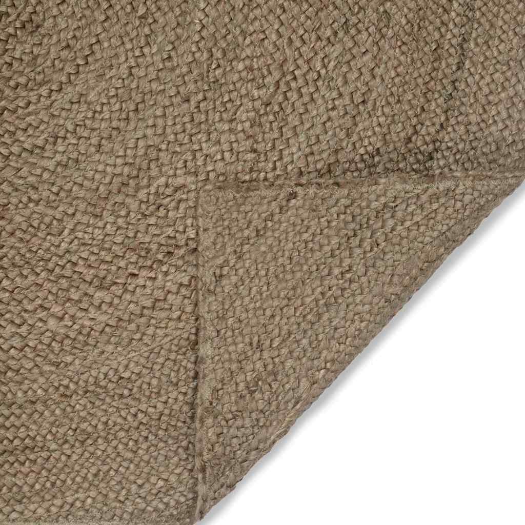 Area Rugs Rectangular Grey 120 x 170 cm Jute