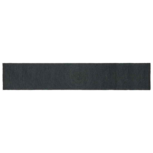 Bereichsteppiche Rechtwinklig Dunkelgrau 60 x 400 cm Jute