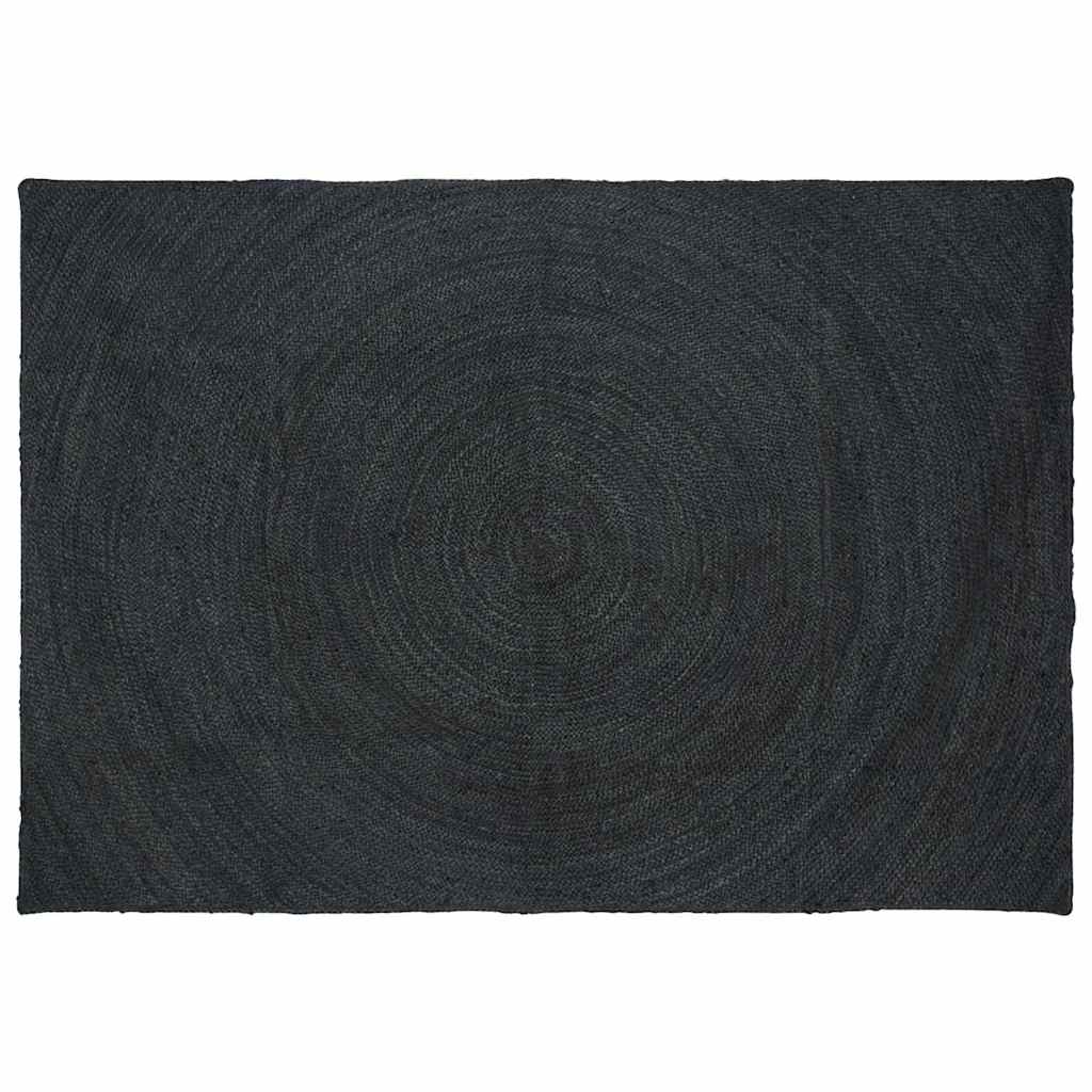 Bereichsteppiche Rechtwinklig Dunkelgrau 160 x 230 cm Jute