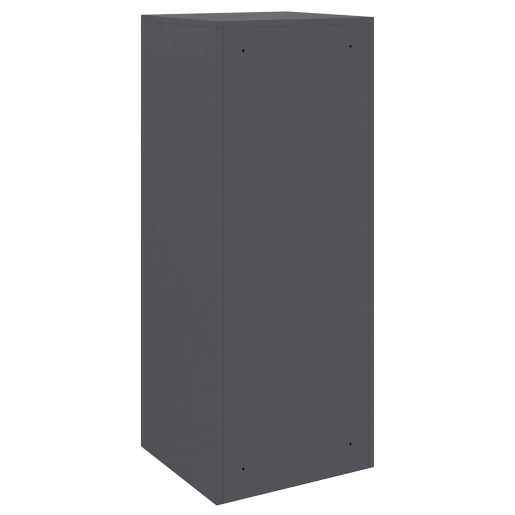 Boîte de dépôt de colis avec rangement Anthracite 41 x 38 x 103 cm Acier