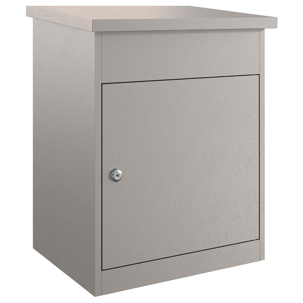 Paketdrop-Box mit Tür Rostig 47,5 x 38 x 59 cm Wetterfeststahl