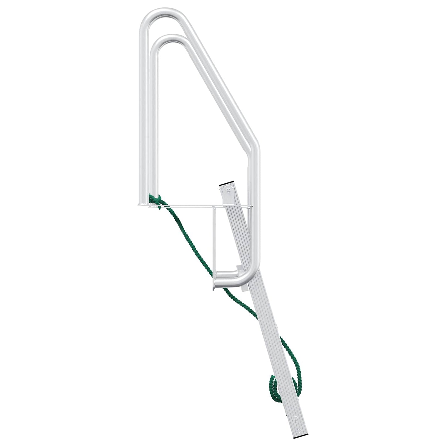 3-Step Dock Ladder Silver 58 x 77 x 144 cm Aluminum