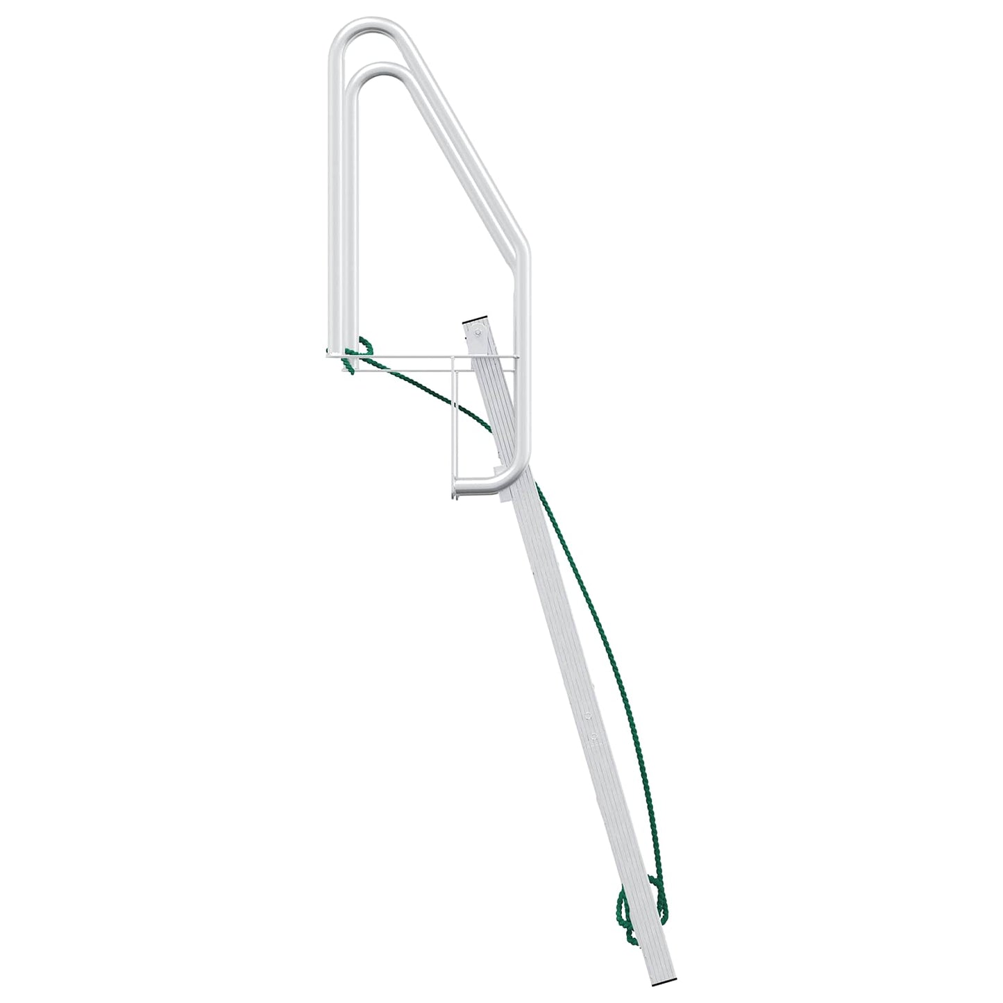 5-Step Dock Ladder Silver 58 x 77 x 191 cm Aluminum