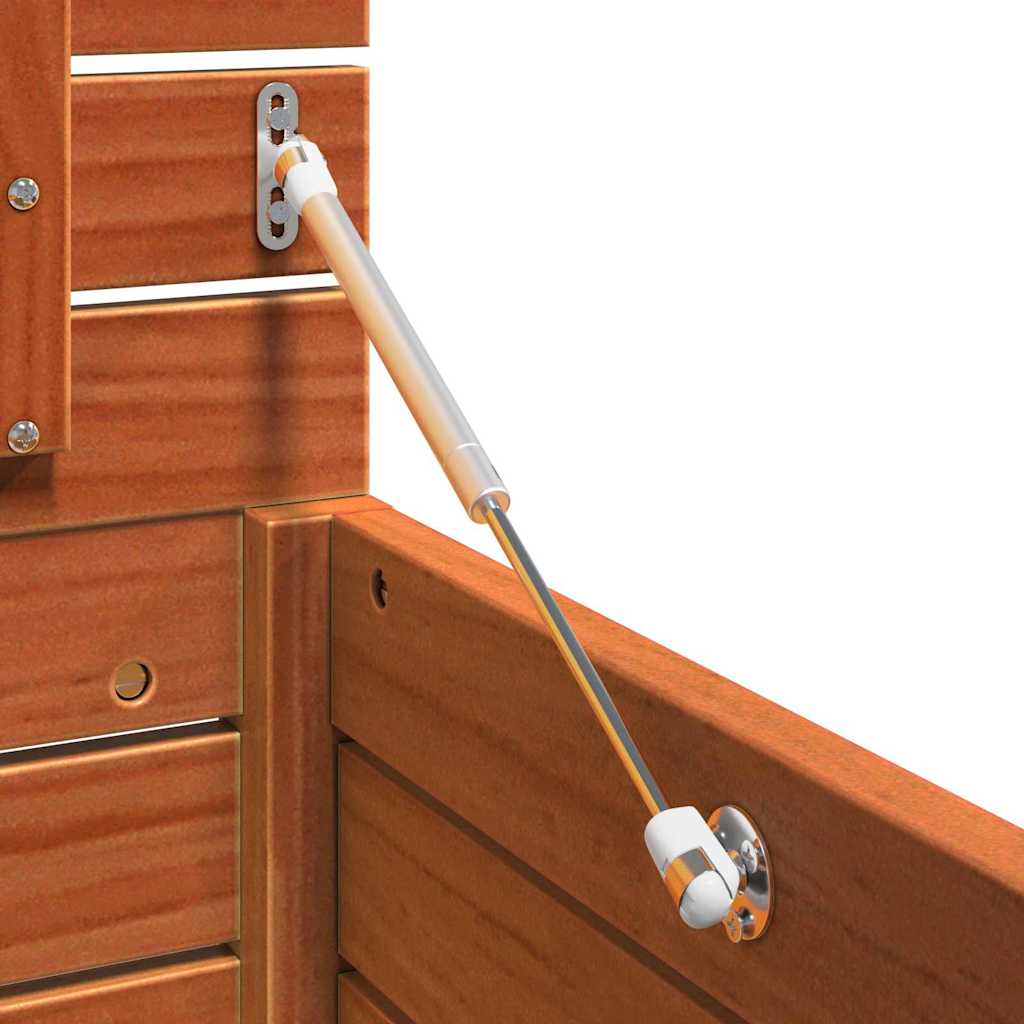 Aufbewahrungsbox Wachsbraun 101 x 50,5 x 46,5 cm Holzwerkstoff