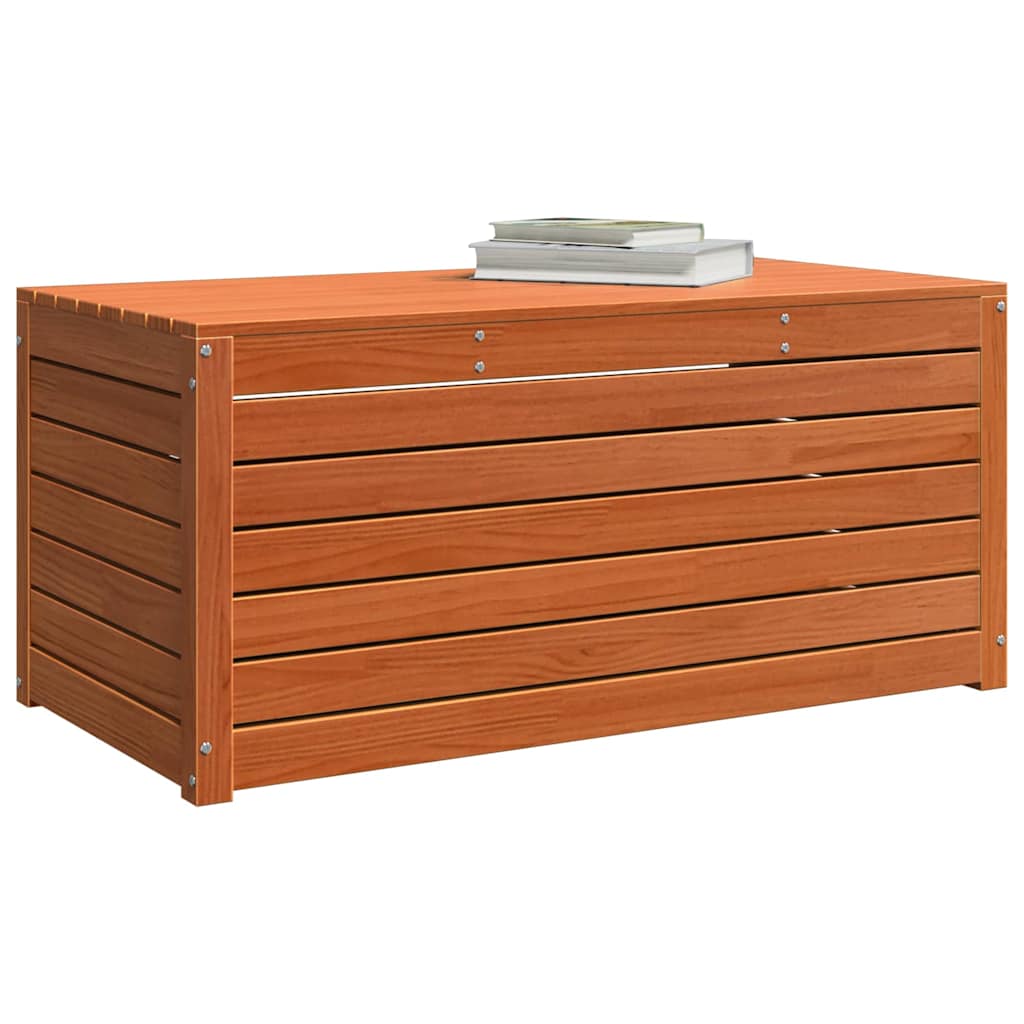 Aufbewahrungsbox Wachsbraun 101 x 50,5 x 46,5 cm Holzwerkstoff