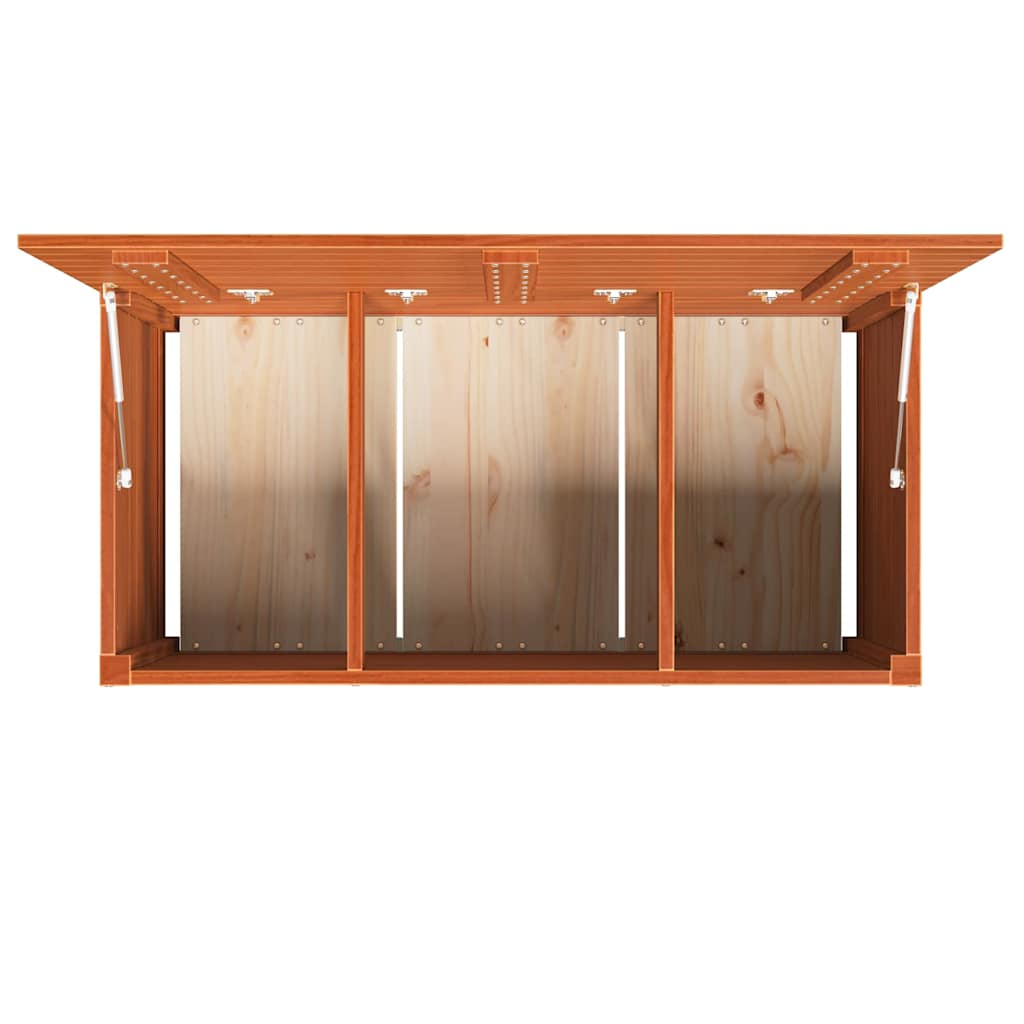 Aufbewahrungsbox Wachsbraun 101 x 50,5 x 46,5 cm Holzwerkstoff