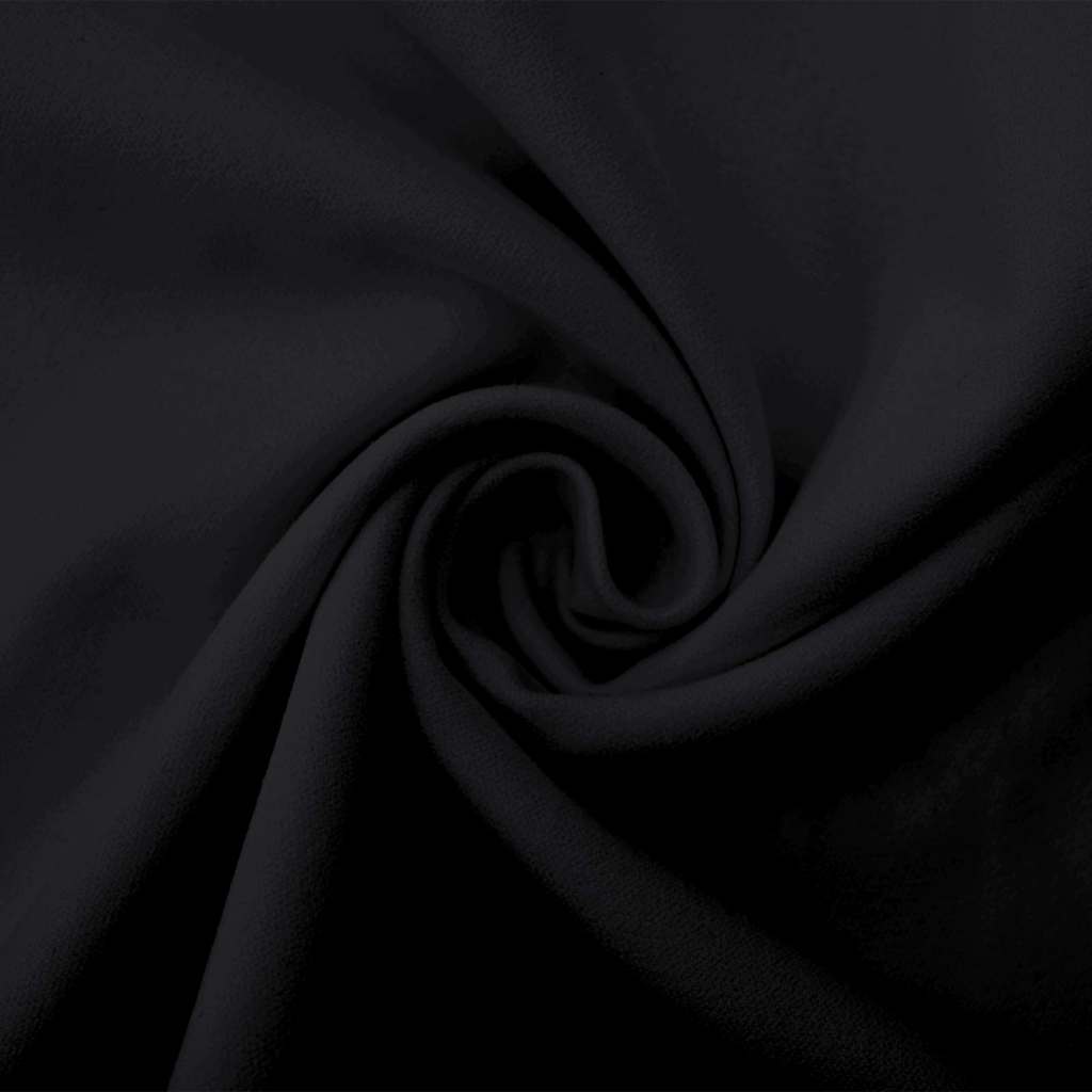 Sporthandtücher 2 pcs Schwarz 100 x 50 cm