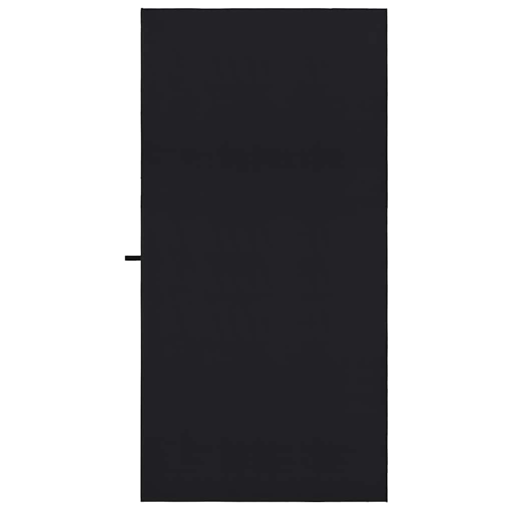 Sporthandtücher 2 pcs Schwarz 180 x 90 cm