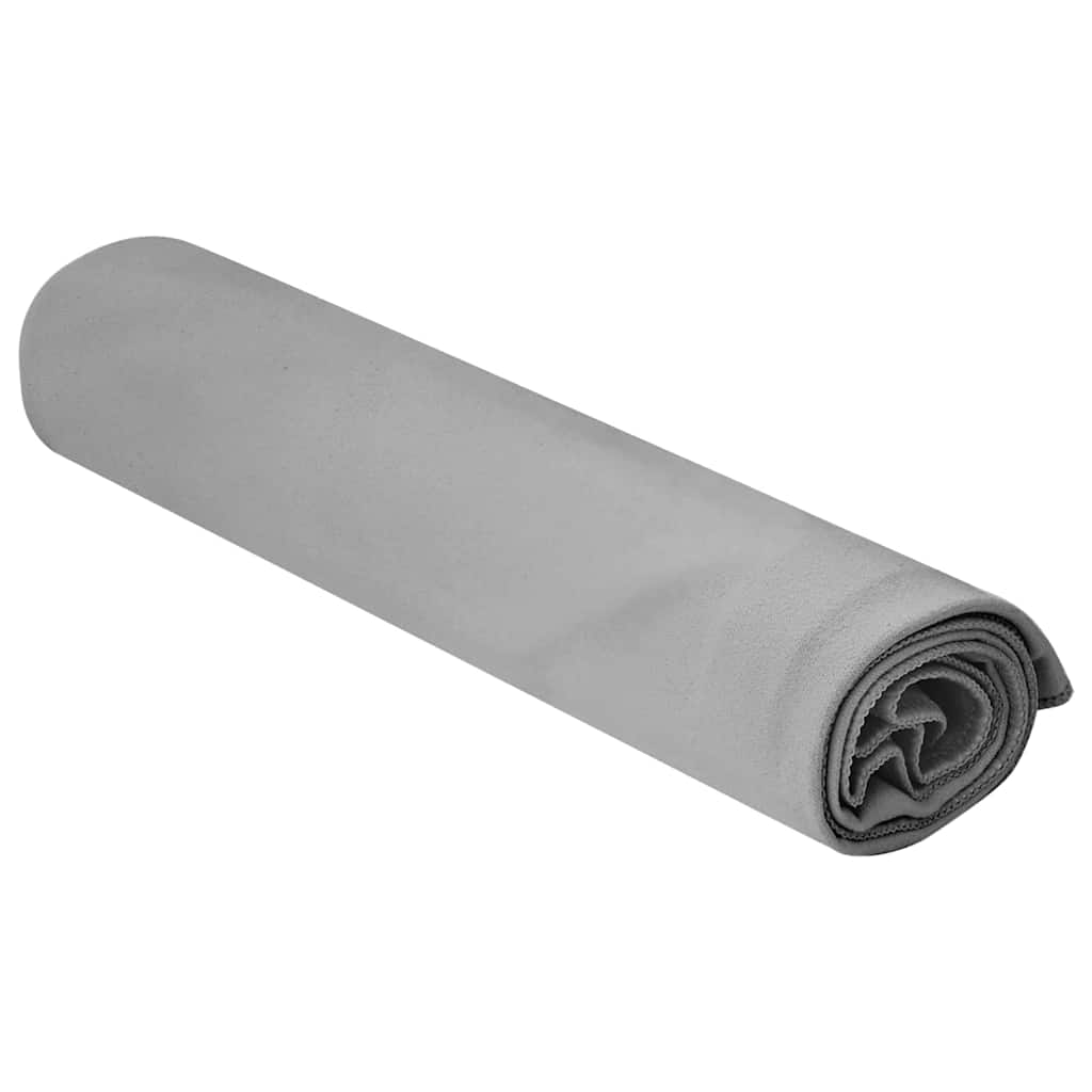 Sporthandtücher 2 pcs Dunkelgrau 100 x 50 cm