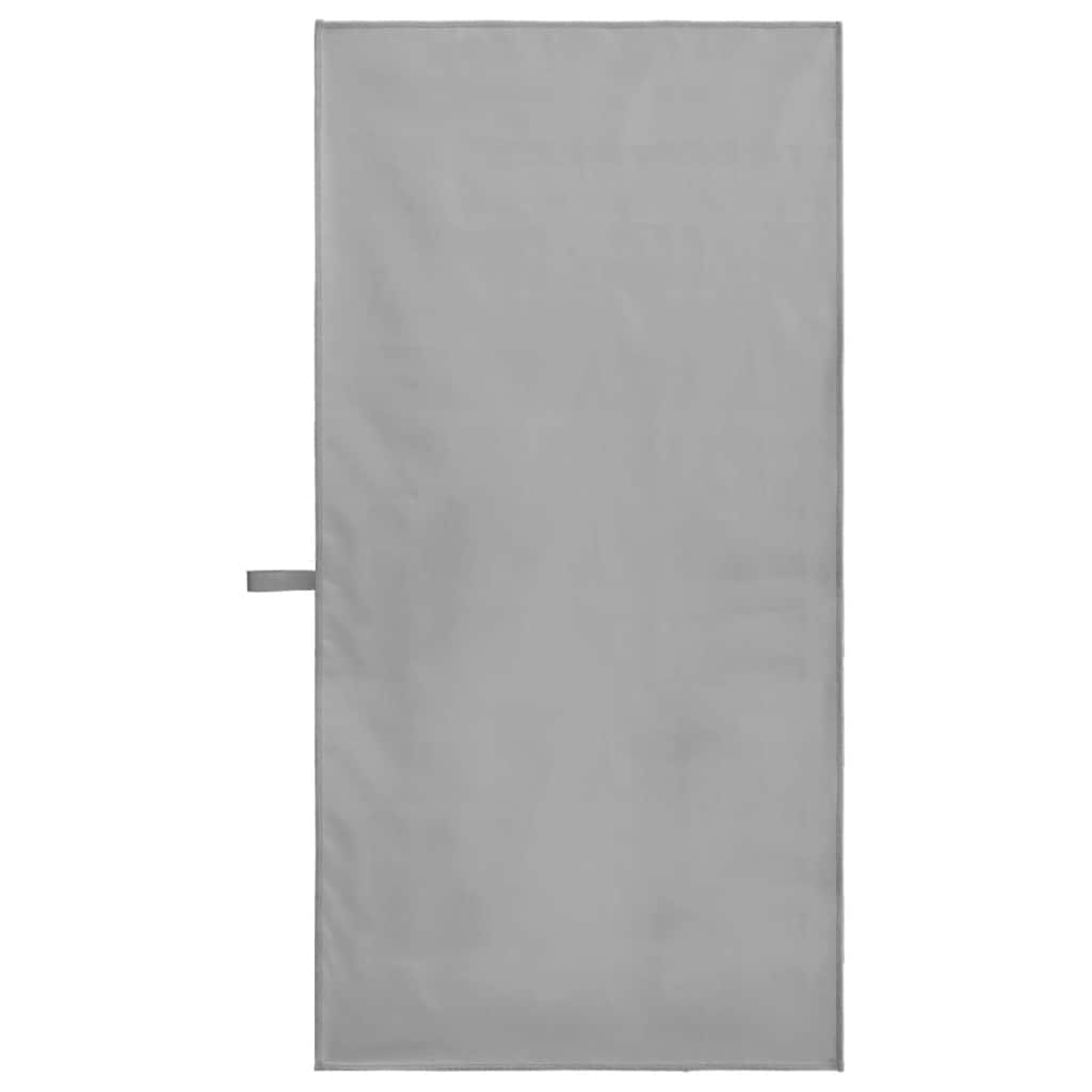Sporthandtücher 2 pcs Dunkelgrau 100 x 50 cm