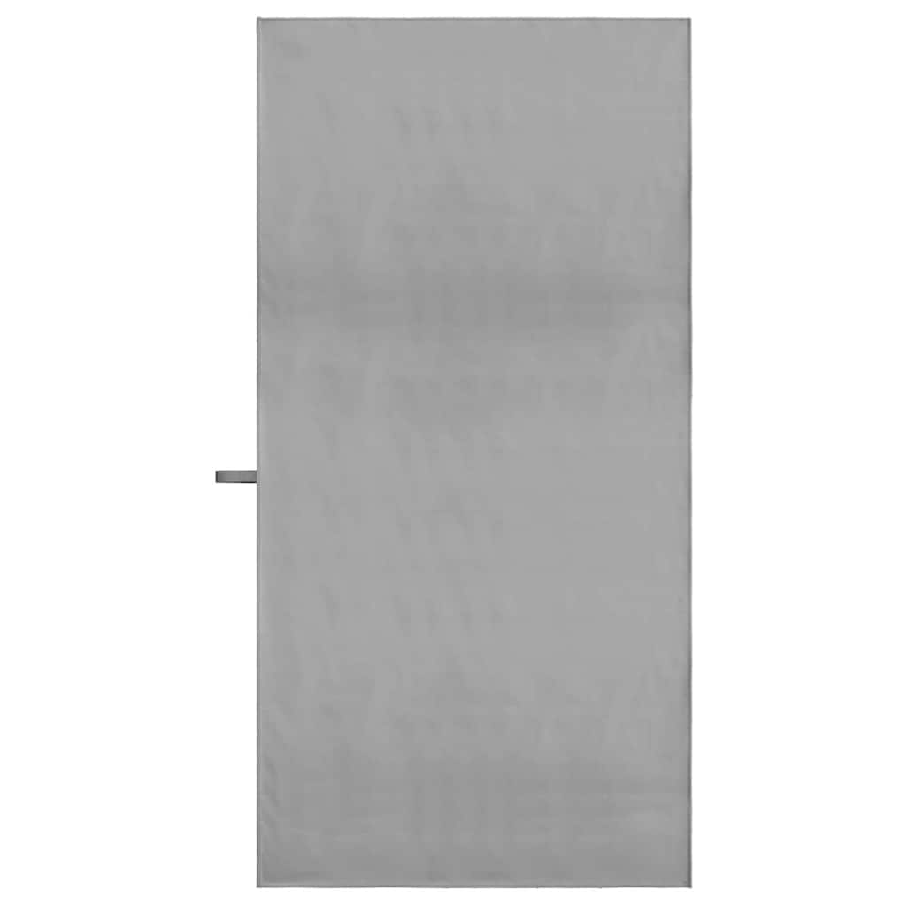 Sports Towels 2 pcs Dark Gray 140 x 70 cm