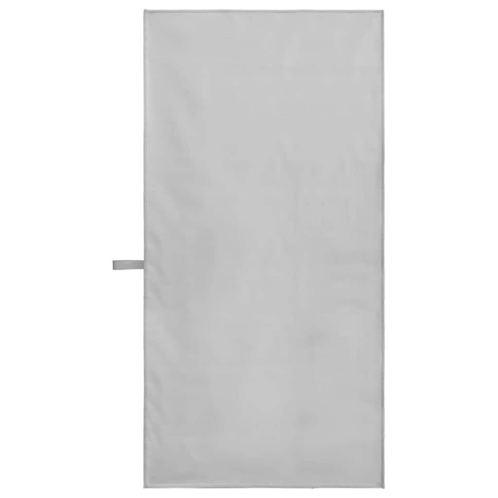 Sporthandtücher 2 pcs Grau 100 x 50 cm Polyester und Polyamid