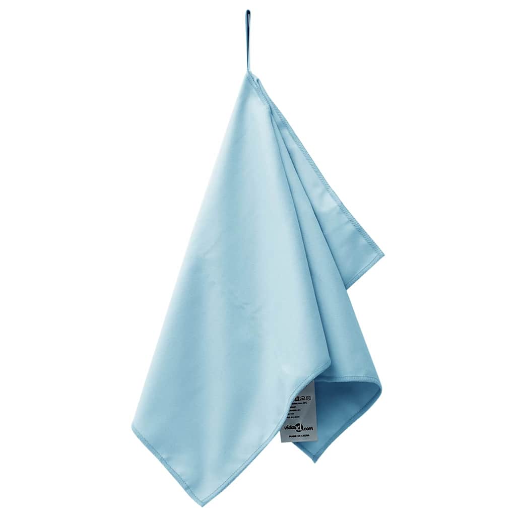 Sporthandtücher 2 pcs Blau 50 x 30 cm Polyester und Polyamid