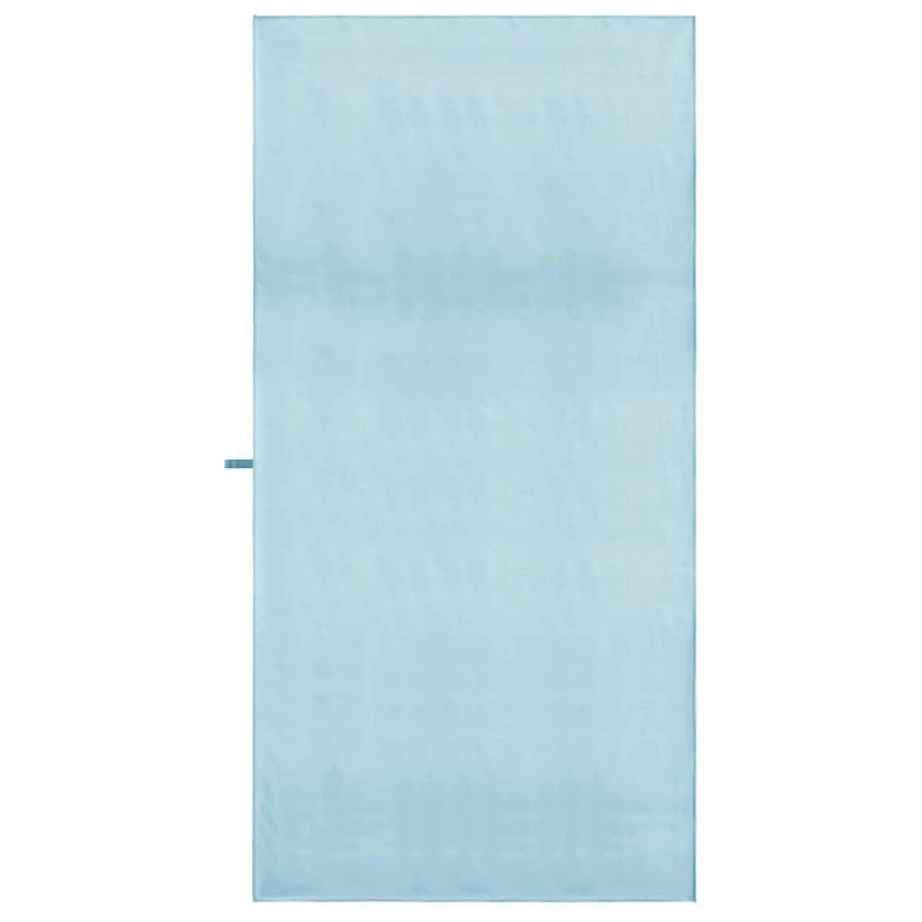 Sporthandtücher 2 pcs Blau 180 x 90 cm Polyester und Polyamid