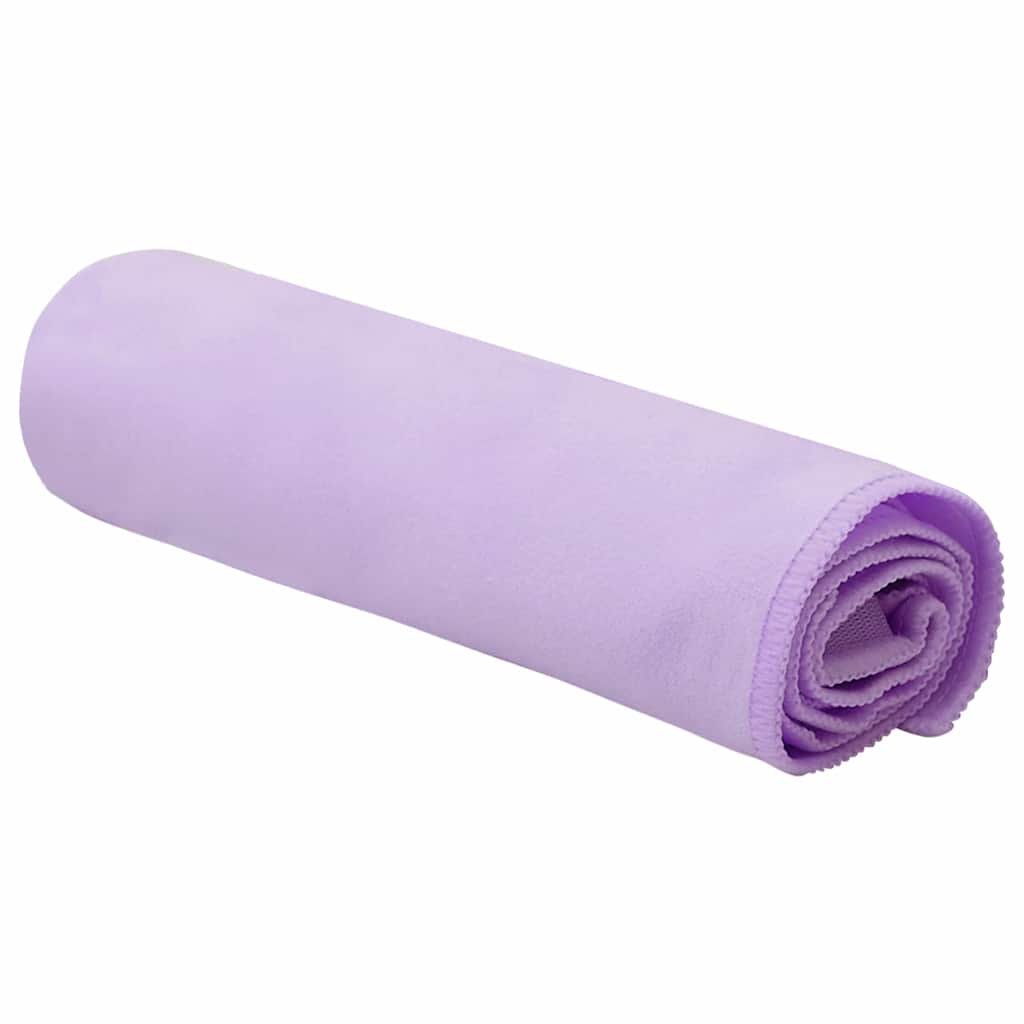 Sporthandtücher 2 pcs Lila 50 x 30 cm Polyester und Polyamid
