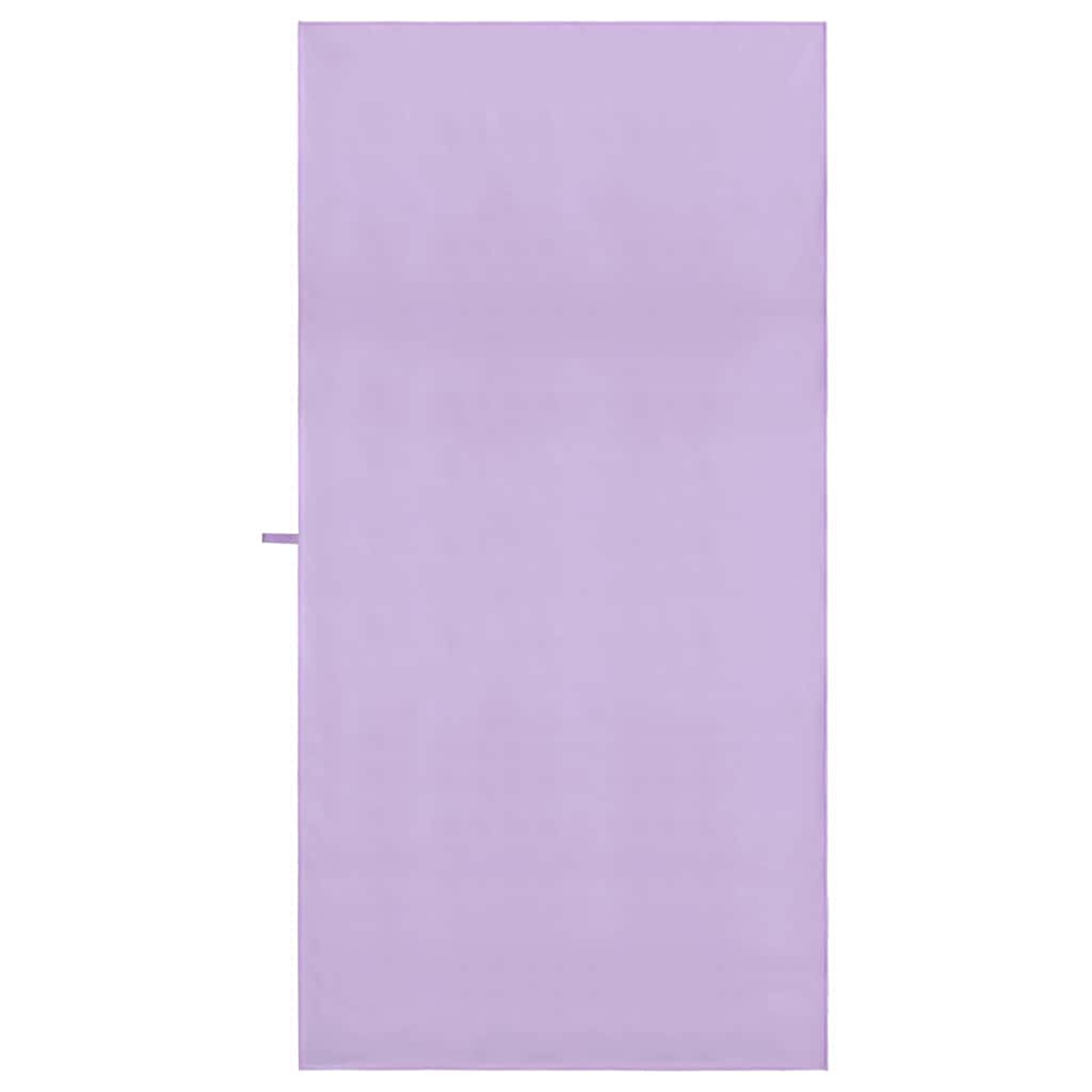 Serviettes de sport 2 pcs Violet 200 x 100 cm Polyester et Polyamide