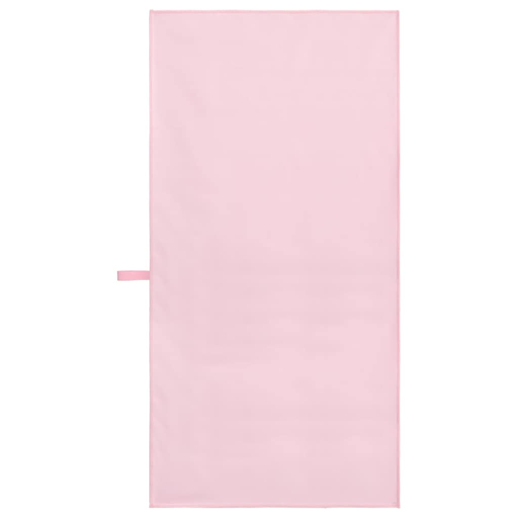 Sporthandtücher 2 pcs Rosa 100 x 50 cm Polyester und Polyamid