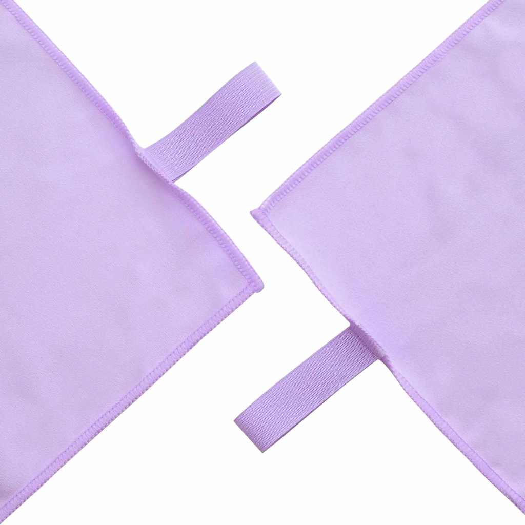 Sporthandtuch Set 2 pcs Lila Stoff