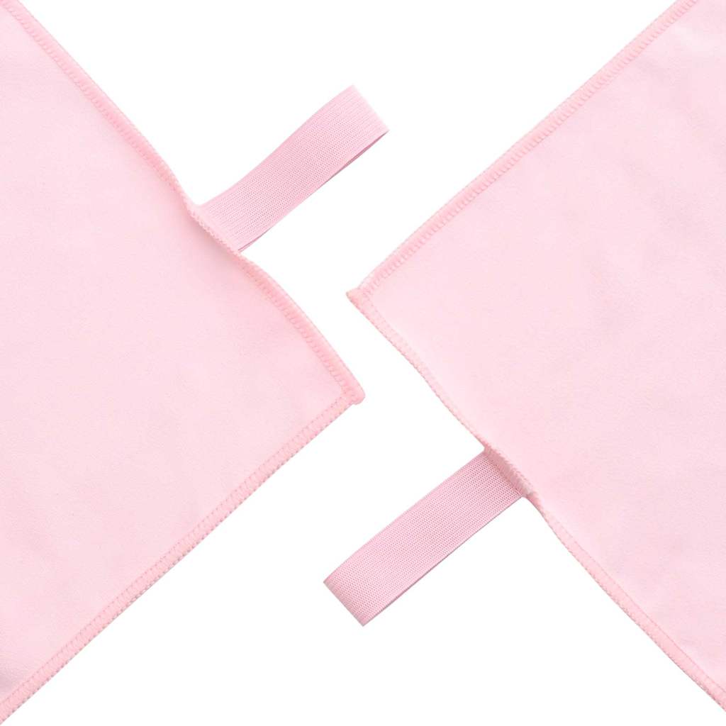 Sporthandtuch Set 2 pcs Rosa Stoff