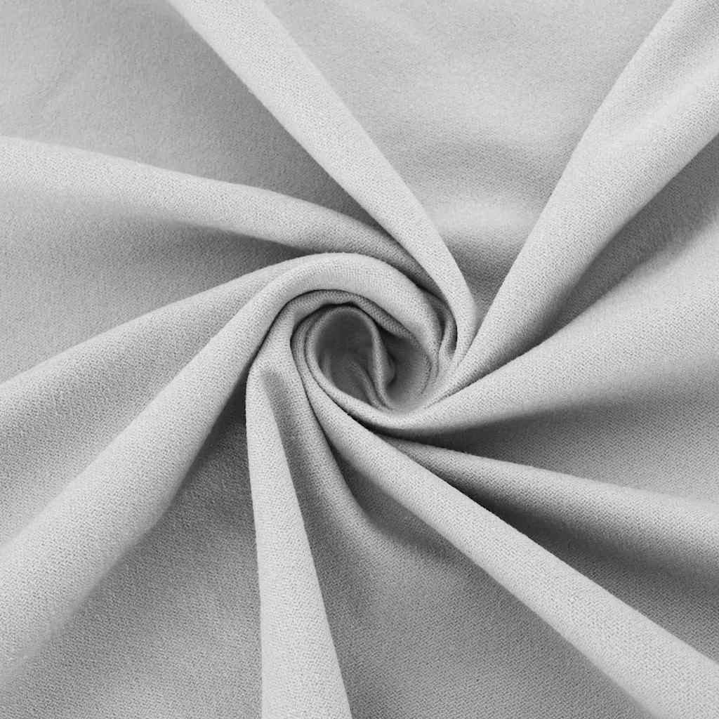 Außenstuhl Handtücher 2 pcs Grau 130 x 60 cm