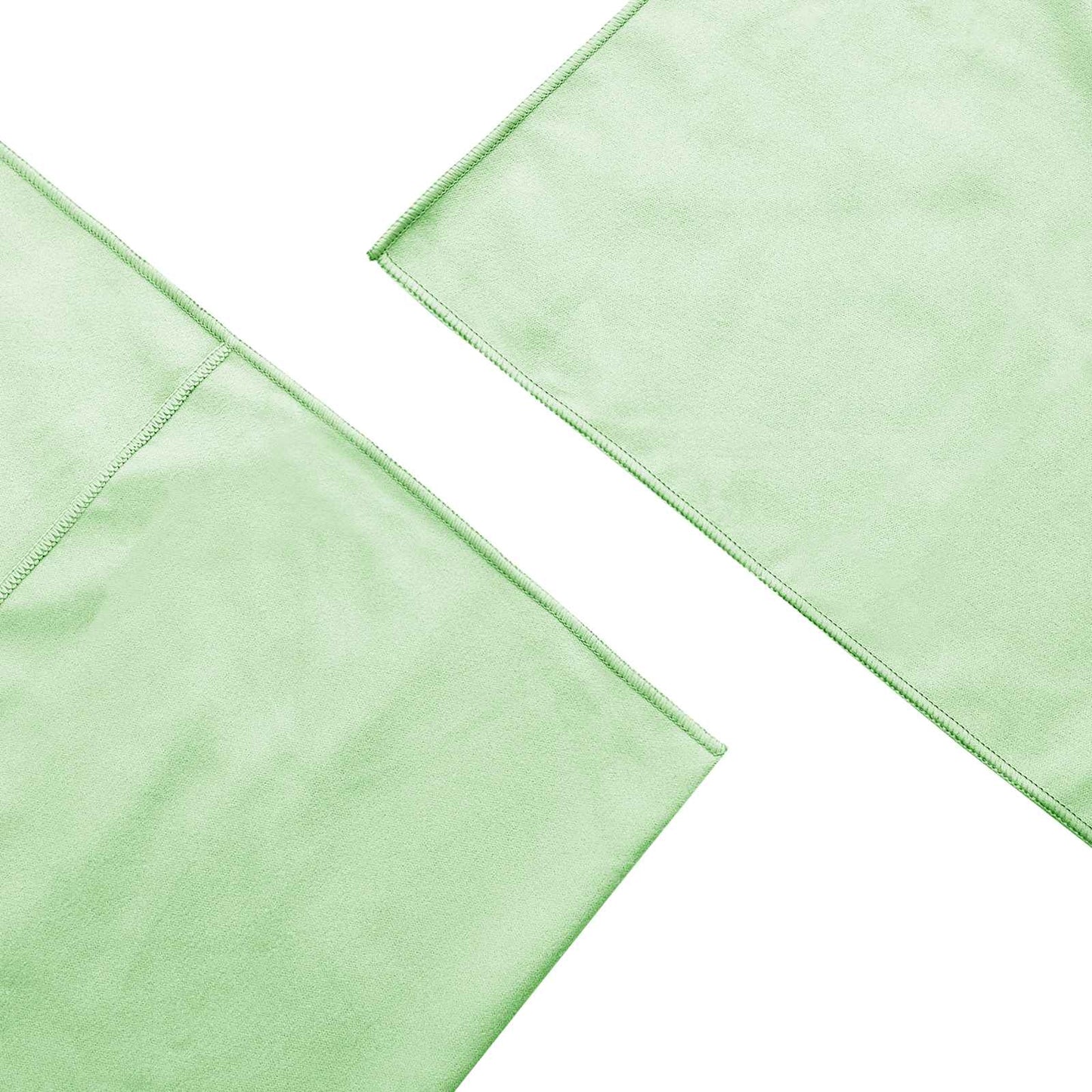 Outdoor Chair Towels 2 pcs Green 130 x 60 cm