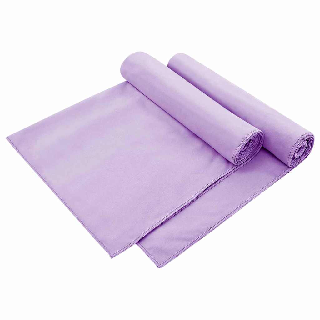 Außenstuhl Handtücher 2 pcs Lila 130 x 60 cm