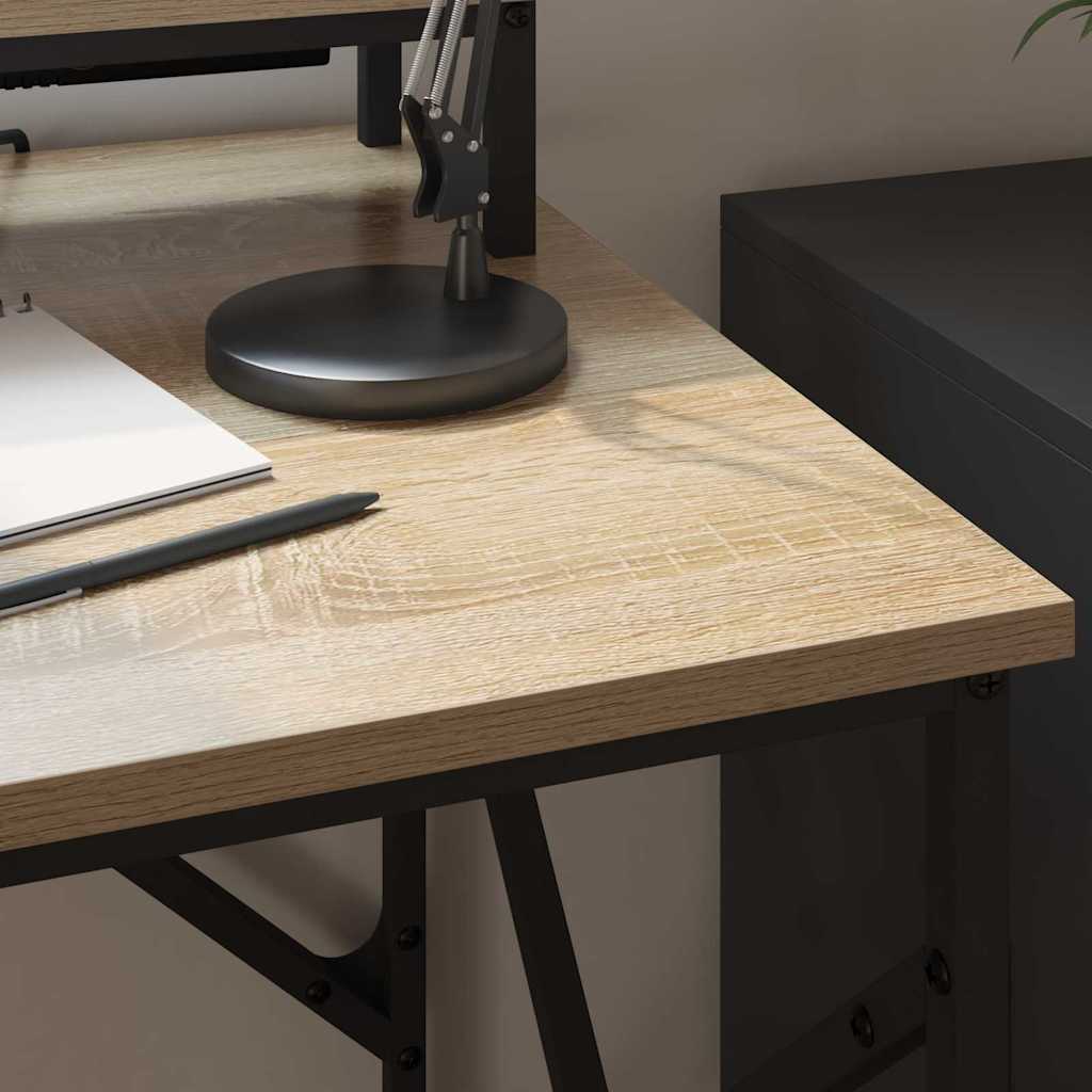 Desk Sonoma Oak 100 x 50 x 86.5 cm Engineered Wood