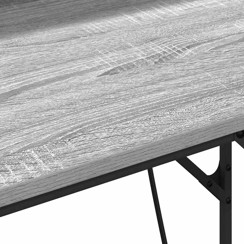 Schreibtisch Graues Sonoma 100 x 50 x 86,5 cm Holzwerkstoff
