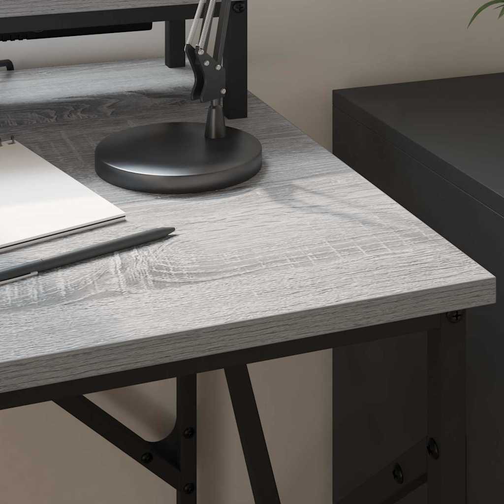 Schreibtisch Graues Sonoma 100 x 50 x 86,5 cm Holzwerkstoff