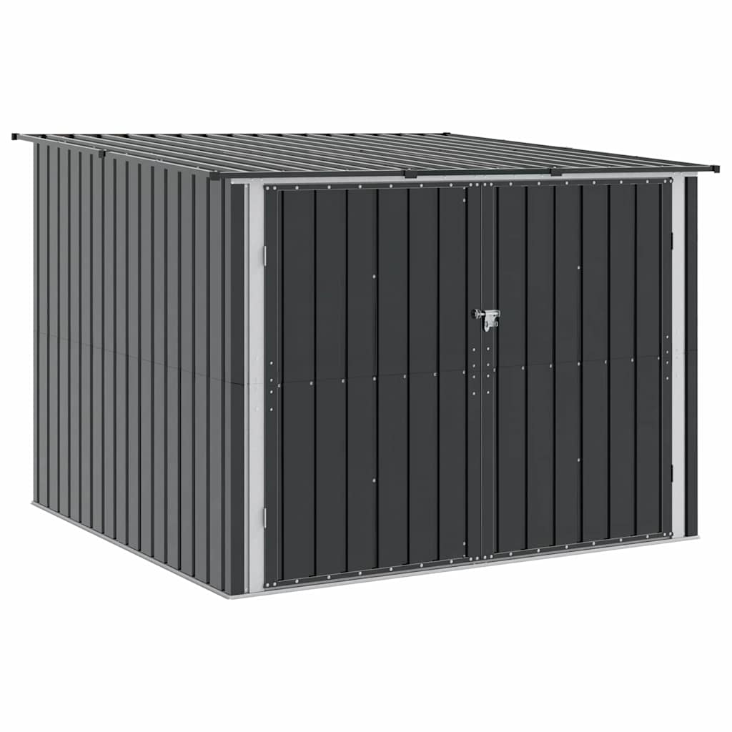 Fahrradspeicher 3 pcs Anthrazit 215 x 206 x 157 cm Metall