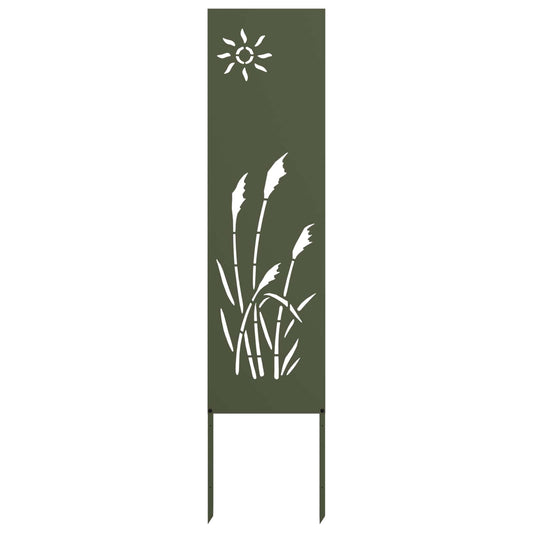 Brise-vue de jardin toile Vert olive 32 x 140 cm