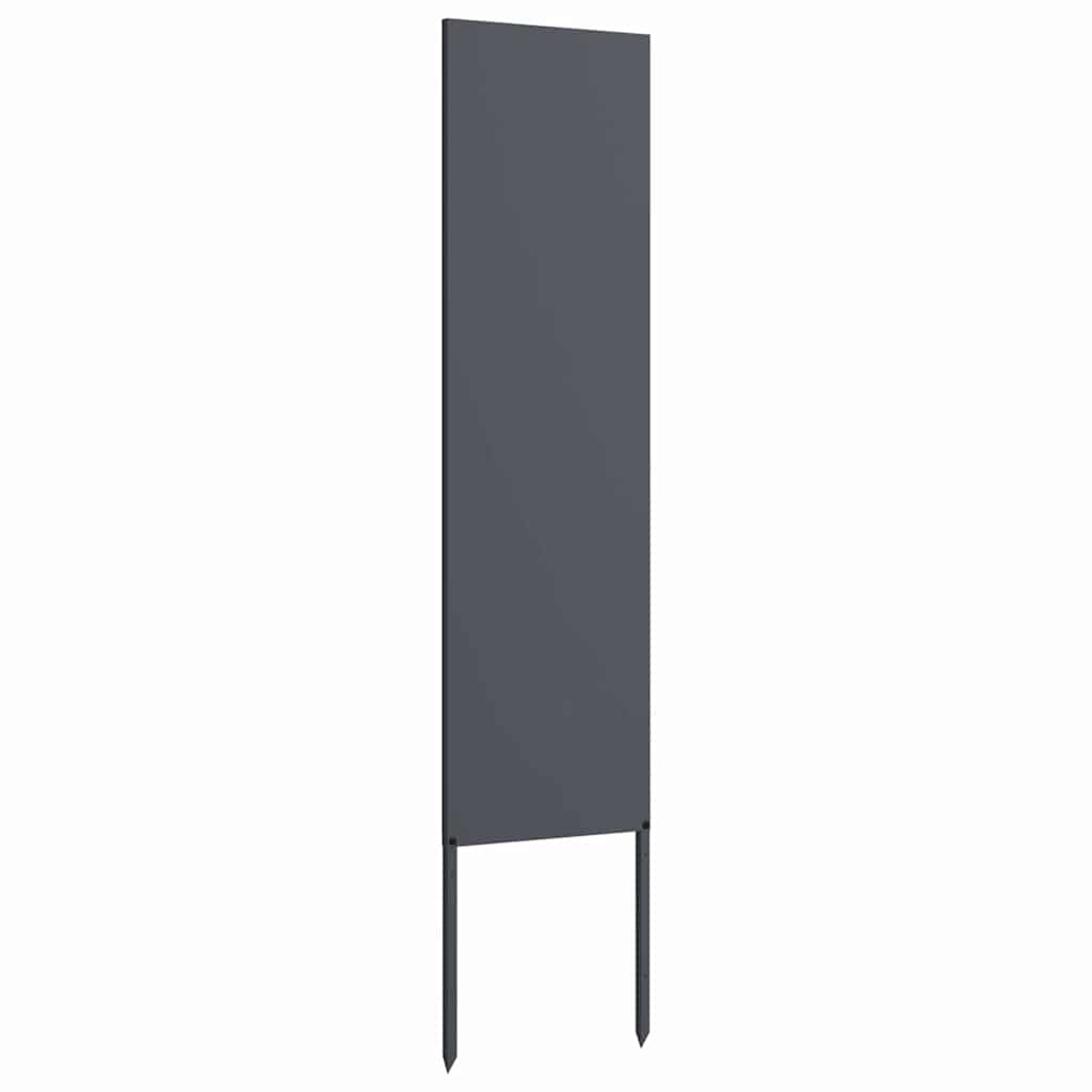 Garten Sichtschutz-Leinwand Anthrazit 32 x 140 cm