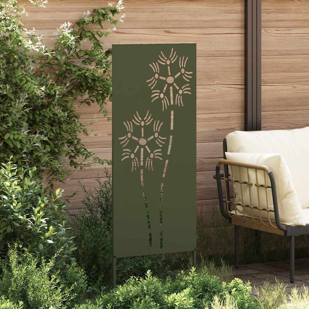Brise-vue de jardin toile Vert olive 50 x 140 cm