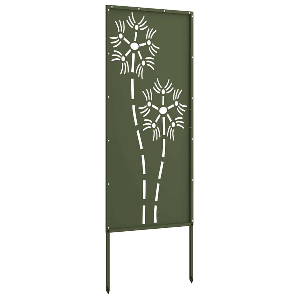 Brise-vue de jardin toile Vert olive 50 x 140 cm