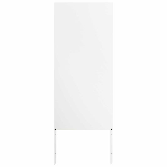Toile brise-vue de jardin blanche 50 x 140 cm