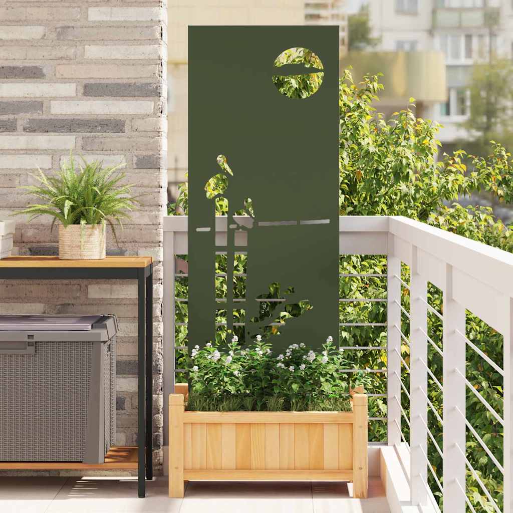 Garden Privacy Screen Olive Green 50 x 140 cm
