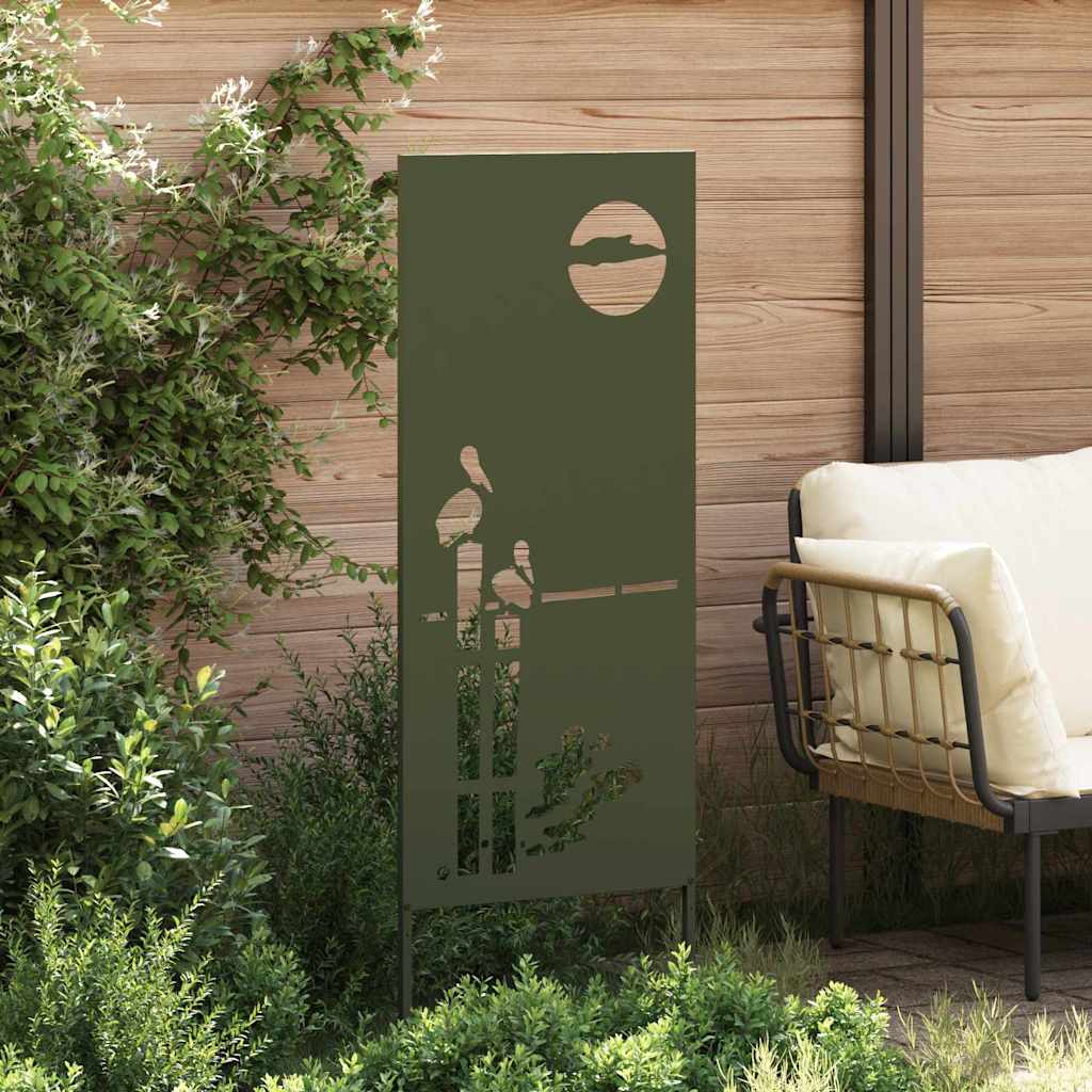 Garden Privacy Screen Olive Green 50 x 140 cm
