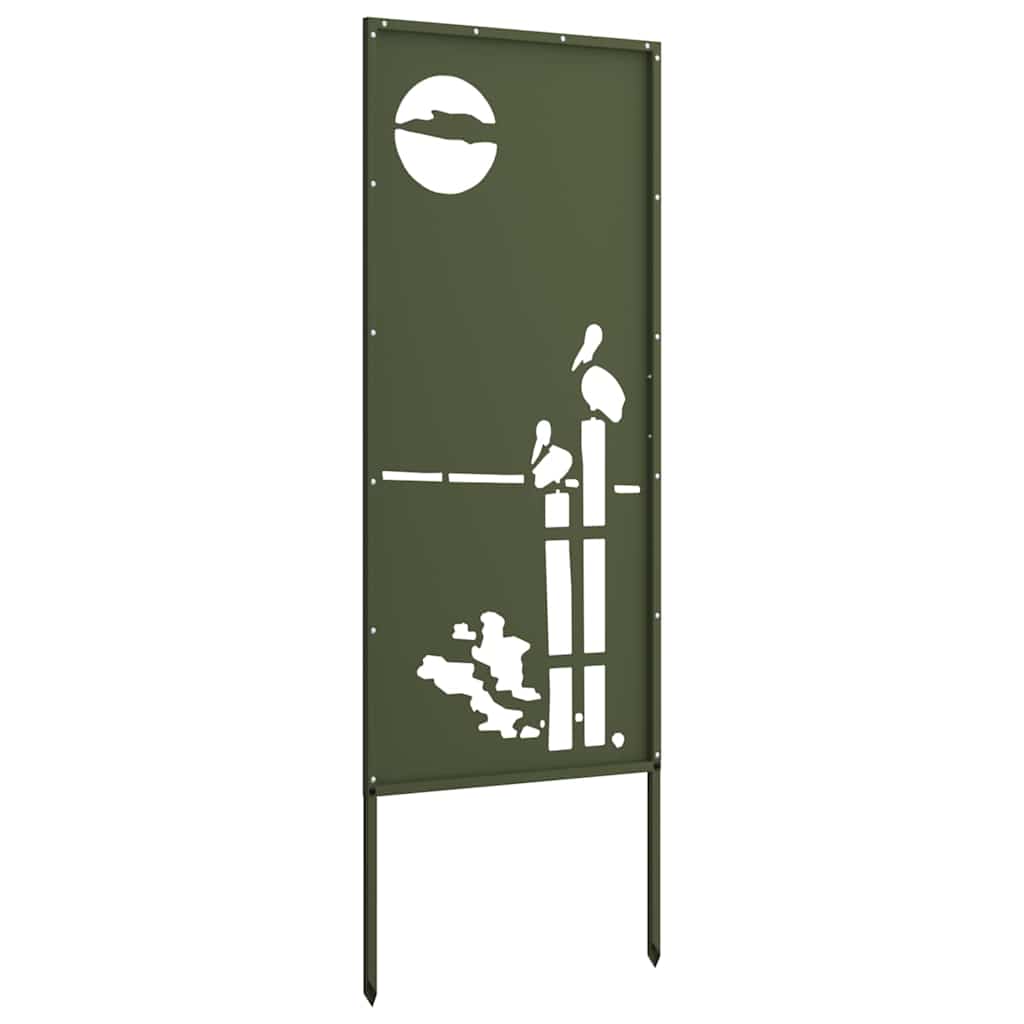 Garden Privacy Screen Olive Green 50 x 140 cm