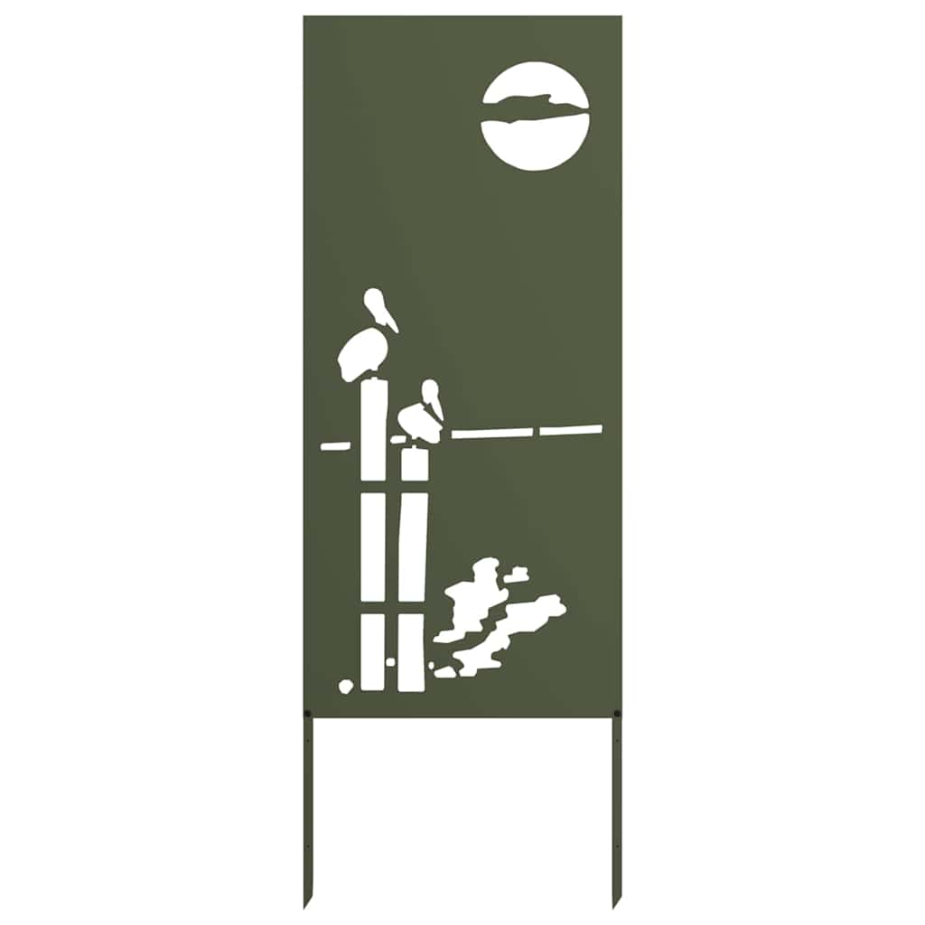 Garden Privacy Screen Olive Green 50 x 140 cm