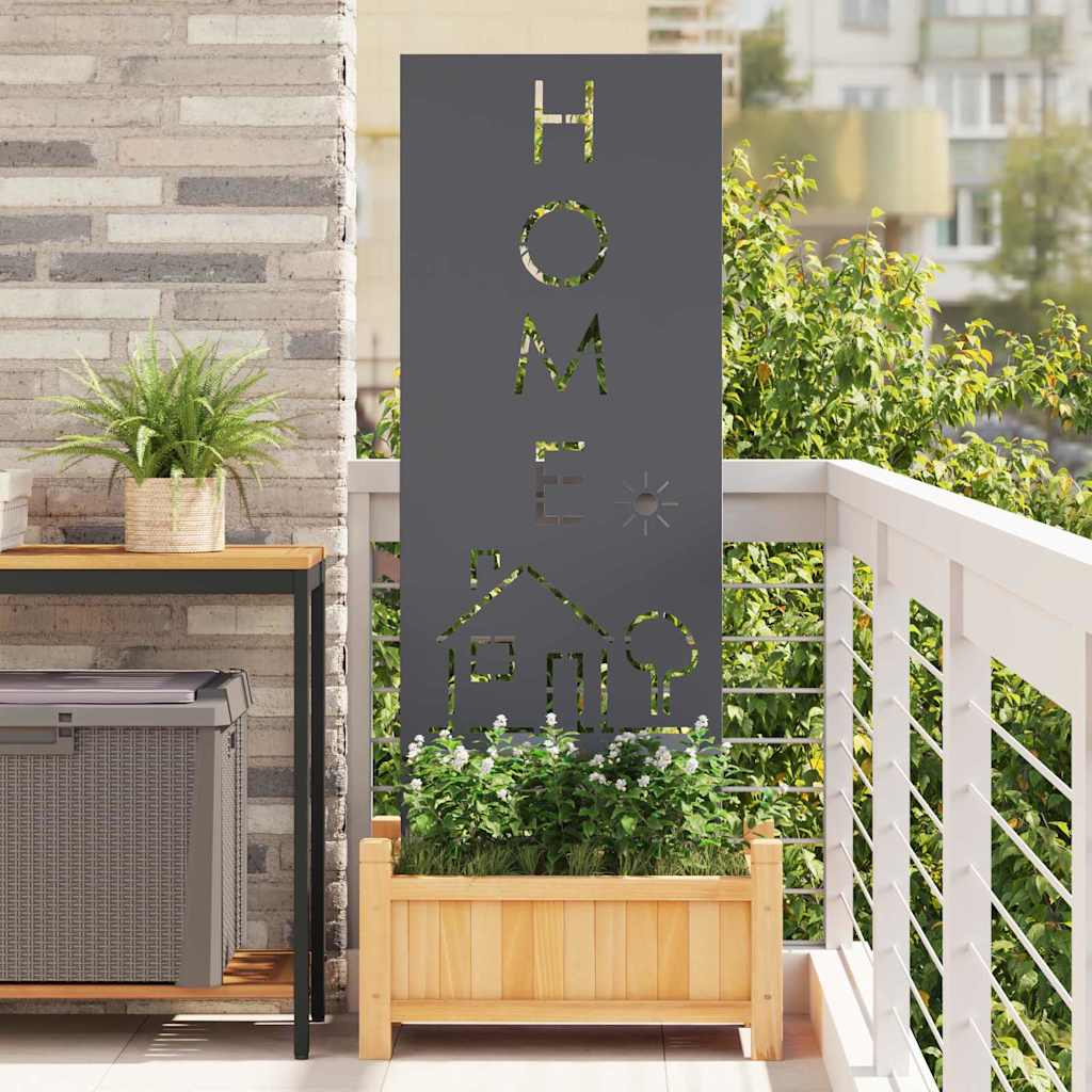 Garden Privacy Screen Anthracite 50 x 140 cm