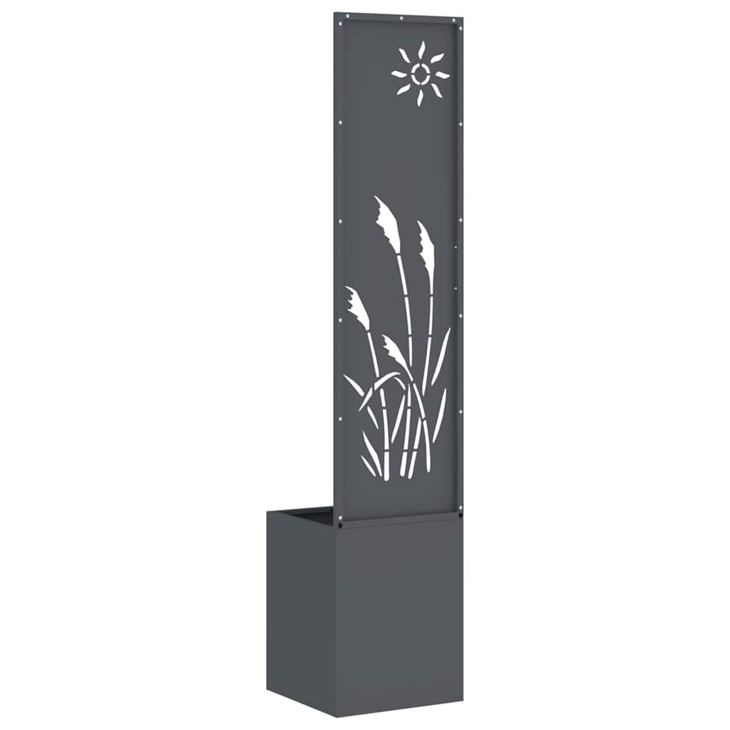Garten Sichtschutz-Leinwand Anthrazit 50 x 32 x 150 cm