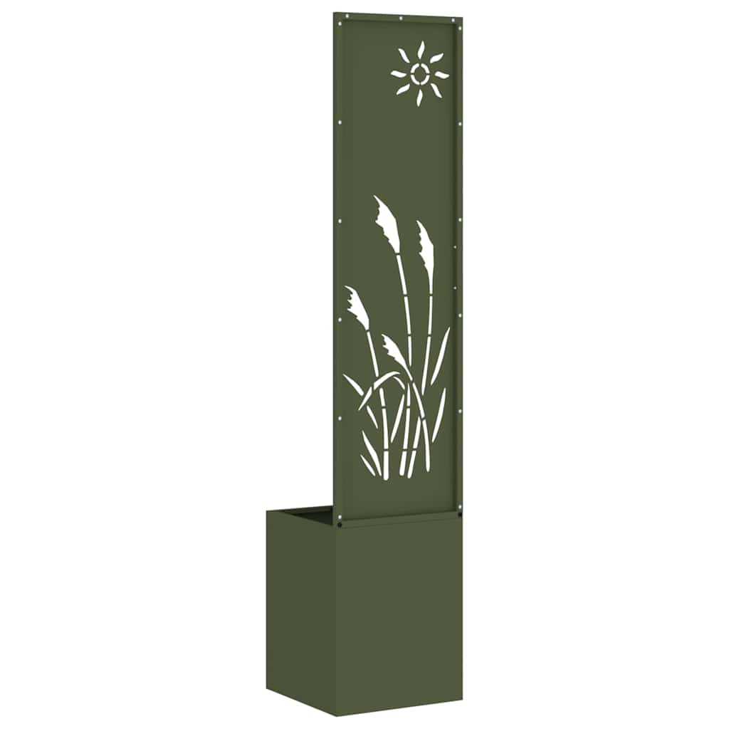 Garden Privacy Screen Olive Green 32 x 140 cm