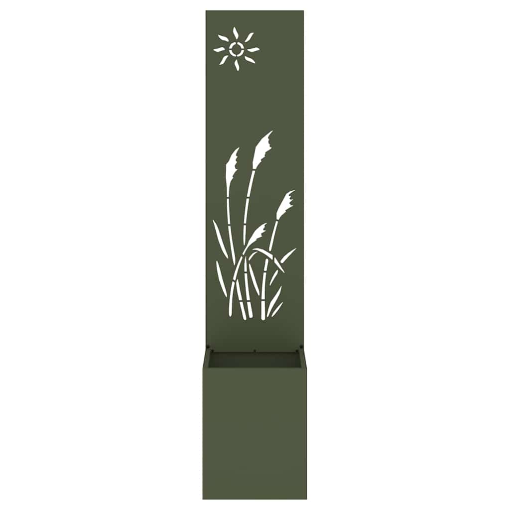 Garden Privacy Screen Olive Green 32 x 140 cm
