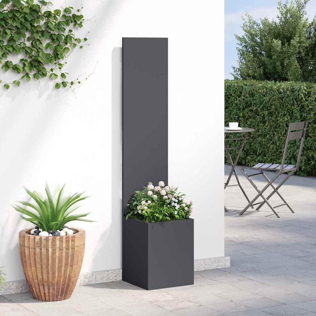 Garten Sichtschutz-Leinwand Anthrazit 32 x 32 x 150 cm