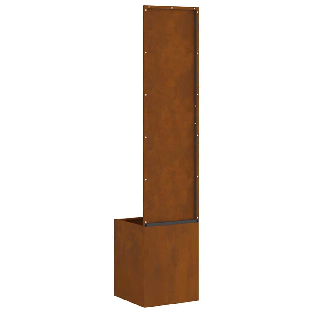 Écran de jardin rouille 50 x 32 x 150 cm