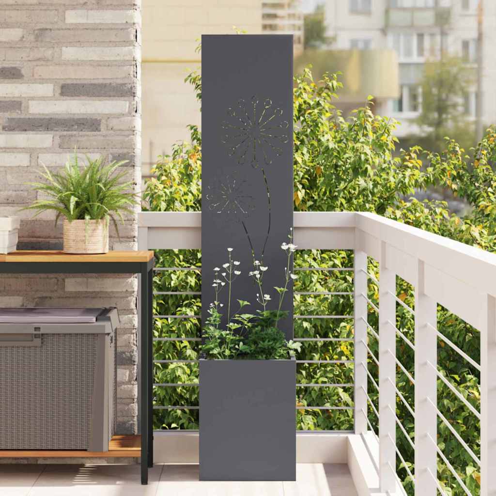 Toile brise-vue pour jardin anthracite 32 x 140 cm
