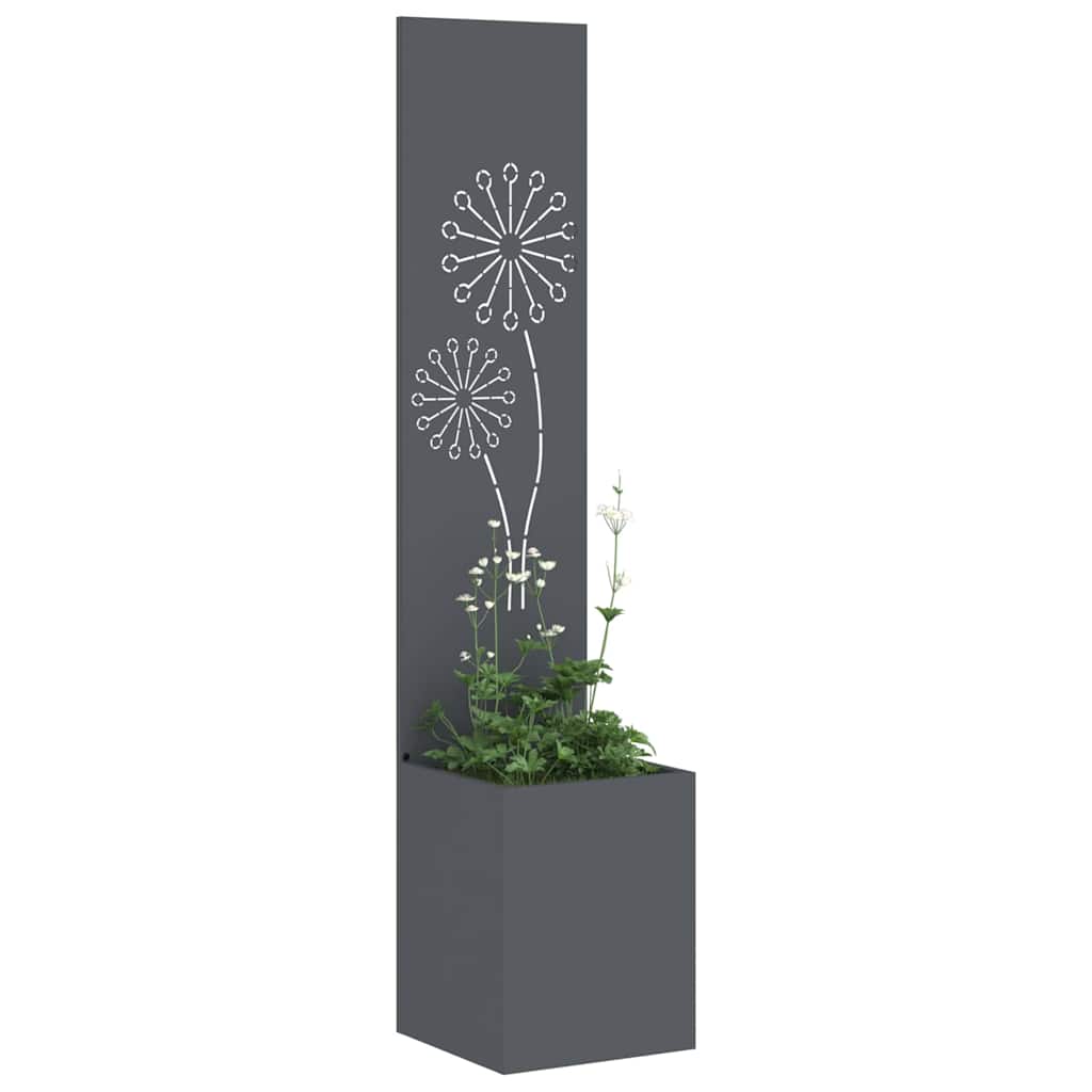 Toile brise-vue pour jardin anthracite 32 x 140 cm