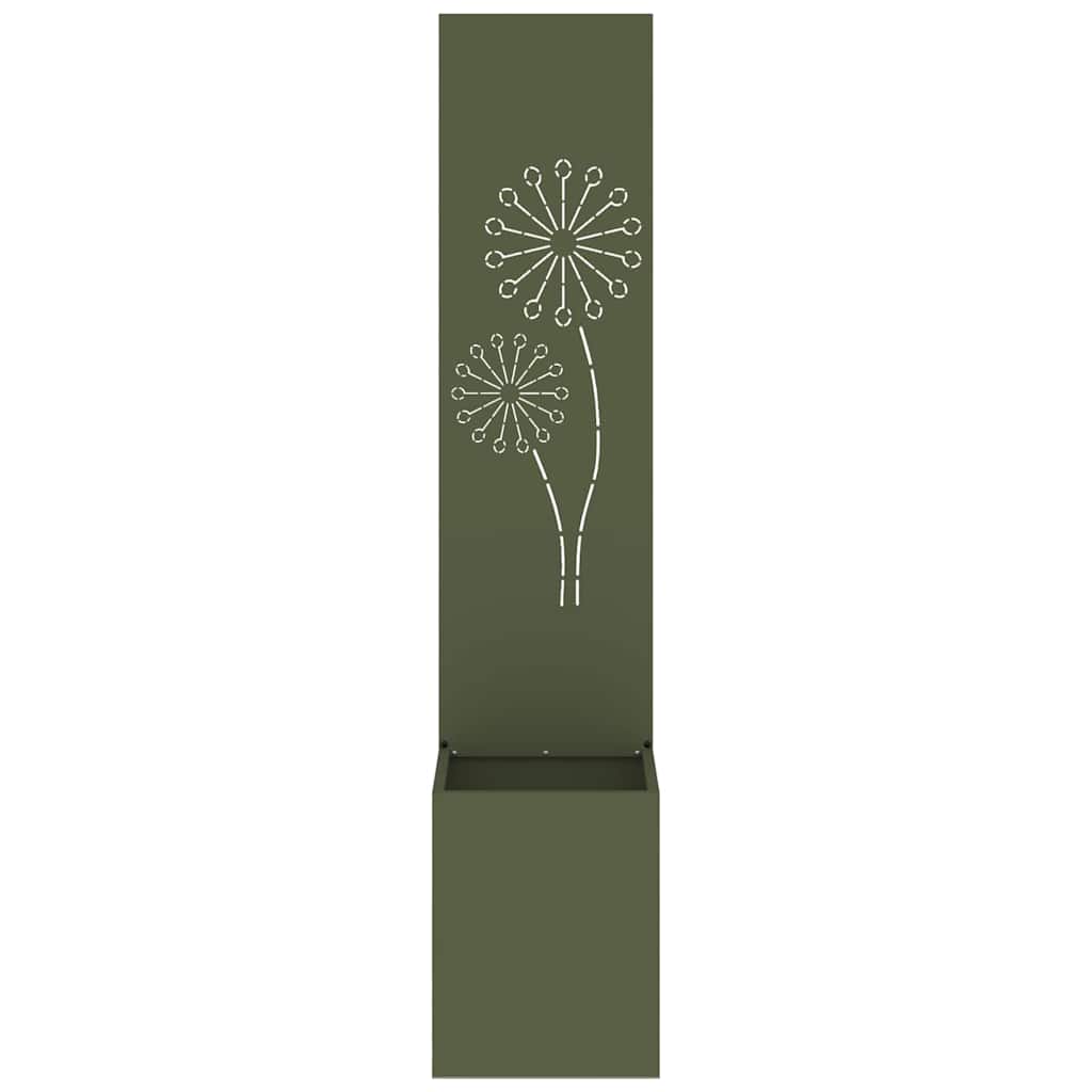 Garden Privacy Screen Olive Green 32 x 140 cm