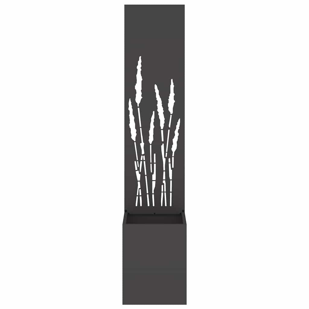 Brise-vue de jardin en toile noir 32 x 32 x 150 cm